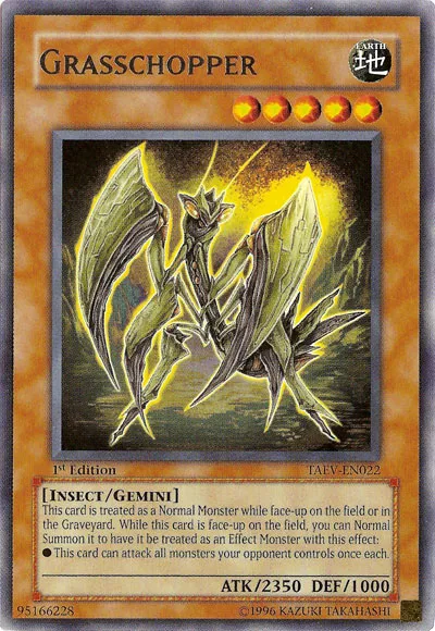 Sauterelle Faucheuse — Tactical Evolution — Yu-Gi-Oh!