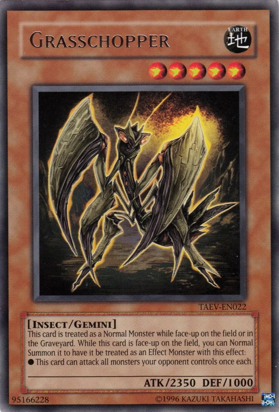 Sauterelle Faucheuse — Tactical Evolution - Unlimited — Yu-Gi-Oh!