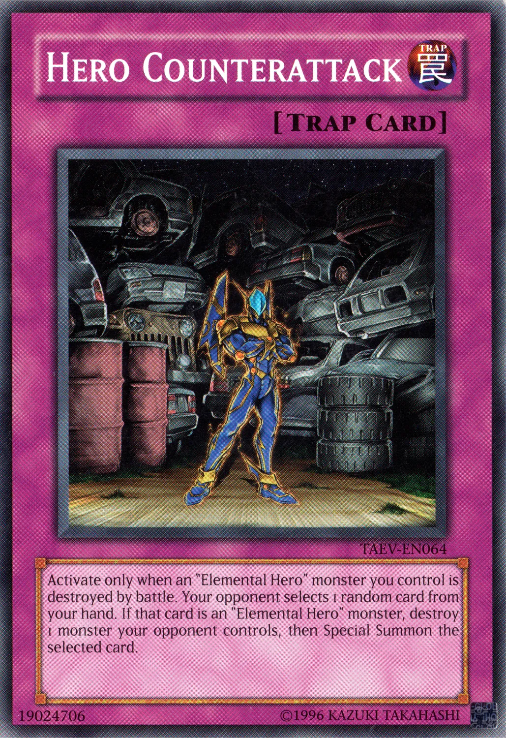 Hero Counterattack — Tactical Evolution - Unlimited — Yu-Gi-Oh!