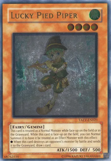 Joueur de Flûte Porte-Bonheur — Tactical Evolution - Unlimited — Yu-Gi-Oh!