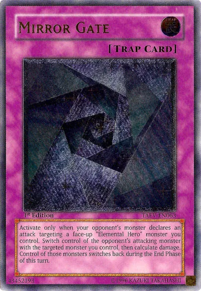 Porte du Tunnel Miroir Extra-Dimensionnel — Tactical Evolution — Yu-Gi-Oh!