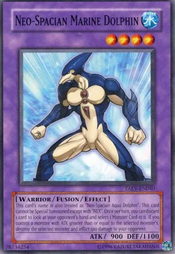 Dauphin Marin Néo-Spacien — Tactical Evolution - Unlimited — Yu-Gi-Oh!