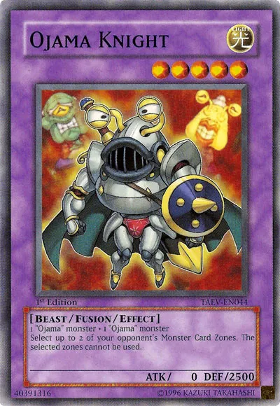Chevalier Ojama — Tactical Evolution — Yu-Gi-Oh!