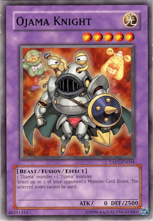 Chevalier Ojama — Tactical Evolution - Unlimited — Yu-Gi-Oh!