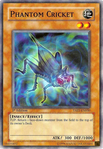 Criquet Fantôme — Tactical Evolution — Yu-Gi-Oh!