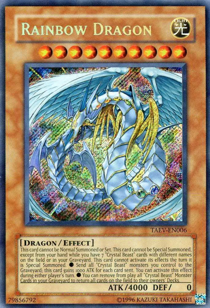 Dragon Arc-en-Ciel — Tactical Evolution - Unlimited — Yu-Gi-Oh!