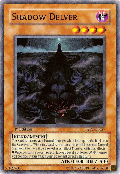Émissaire de l'Ombre — Tactical Evolution — Yu-Gi-Oh!