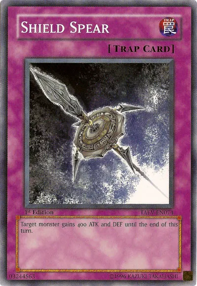 Shield Spear — Tactical Evolution — Yu-Gi-Oh!