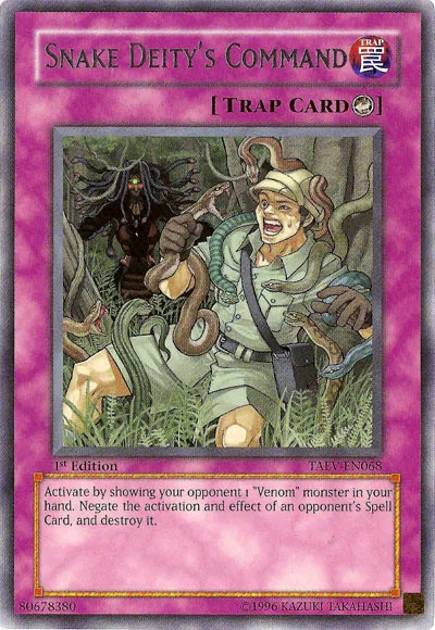 Snake Deity's Command — Tactical Evolution — Yu-Gi-Oh!