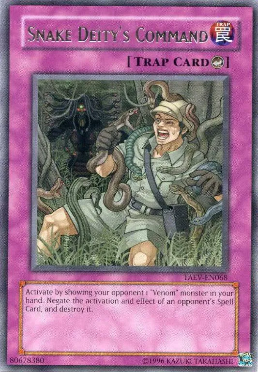Snake Deity's Command — Tactical Evolution - Unlimited — Yu-Gi-Oh!