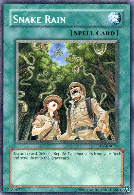 Pluie de Serpents — Tactical Evolution - Unlimited — Yu-Gi-Oh!