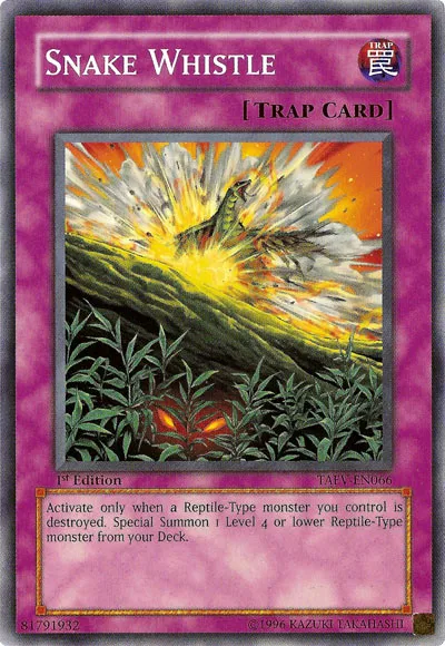 Snake Whistle — Tactical Evolution — Yu-Gi-Oh!