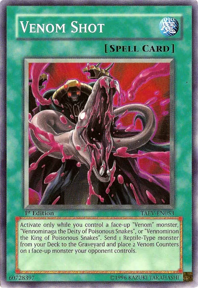 Salve Venin — Tactical Evolution — Yu-Gi-Oh!