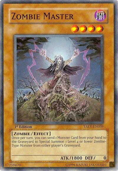 Maître des Zombies — Tactical Evolution — Yu-Gi-Oh!