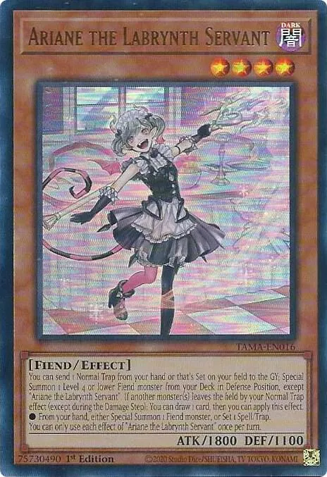 Ariane the Labrynth Servant — Tactical Masters — Yu-Gi-Oh!