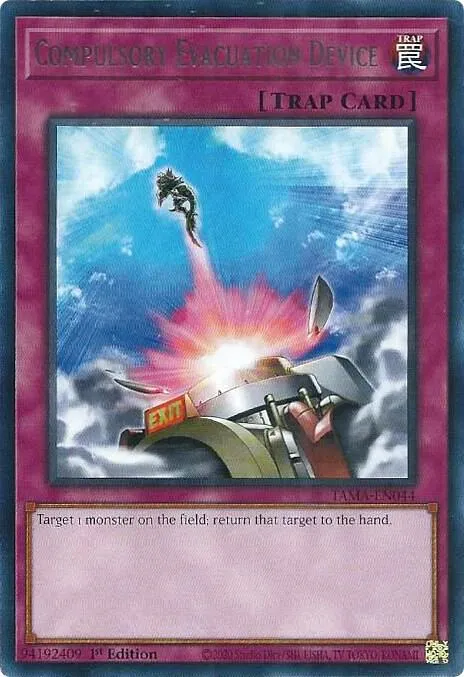 Dispositif d'Évacuation Obligatoire — Tactical Masters — Yu-Gi-Oh!