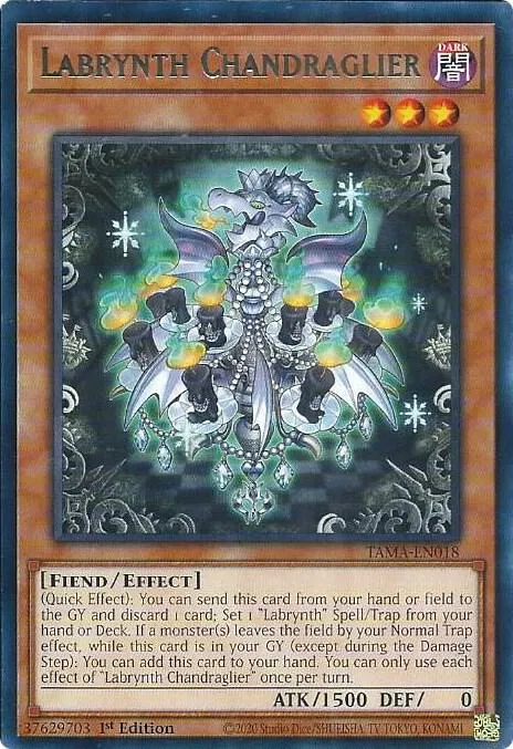 Labrynth Chandraglier — Tactical Masters — Yu-Gi-Oh!