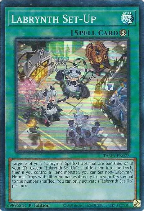 Traquenard Labrynth — Tactical Masters — Yu-Gi-Oh!