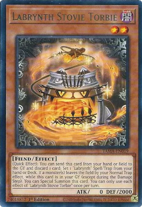 Labrynth Stovie Torbie — Tactical Masters — Yu-Gi-Oh!
