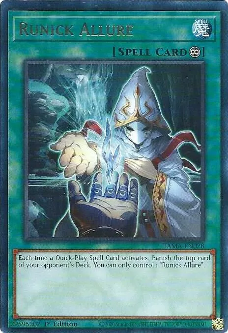 Runick Allure — Tactical Masters — Yu-Gi-Oh!