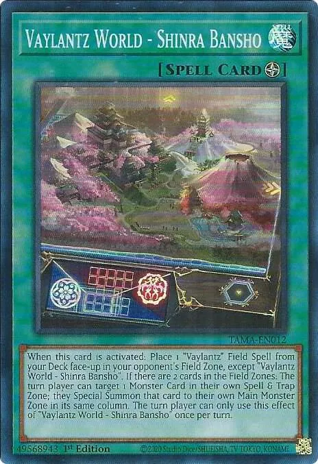 Monde Vaylantz - Shinra Bansho — Tactical Masters — Yu-Gi-Oh!