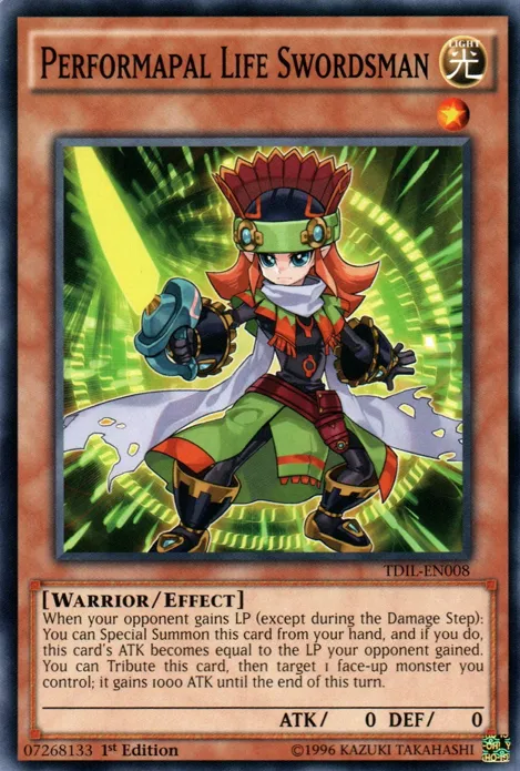 Performapal Life Swordsman — The Dark Illusion — Yu-Gi-Oh!