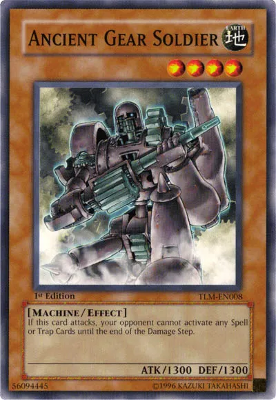 Ancient Gear Soldier — The Lost Millennium — Yu-Gi-Oh!