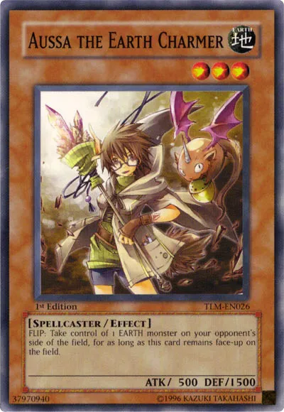 Aussa the Earth Charmer — The Lost Millennium — Yu-Gi-Oh!