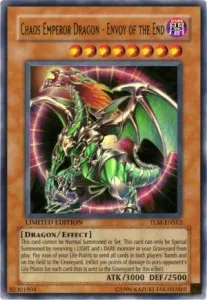 Chaos Emperor Dragon - Envoy of the End — The Lost Millennium — Yu-Gi-Oh!