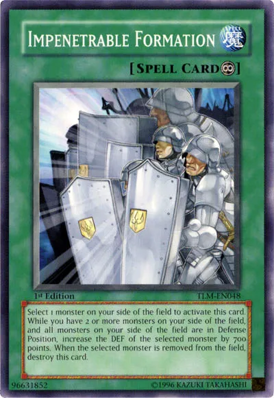 Impenetrable Formation — The Lost Millennium — Yu-Gi-Oh!
