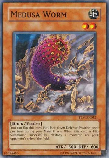 Medusa Worm — The Lost Millennium - Unlimited — Yu-Gi-Oh!
