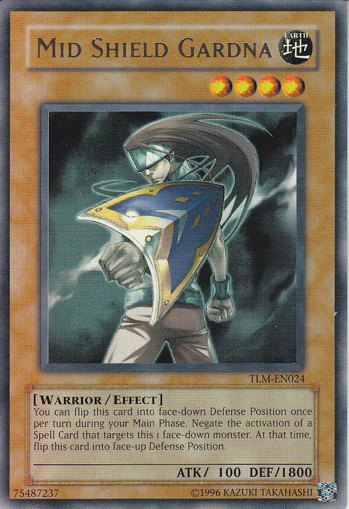Mid Shield Gardna — The Lost Millennium - Unlimited — Yu-Gi-Oh!