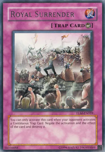 Royal Surrender — The Lost Millennium - Unlimited — Yu-Gi-Oh!