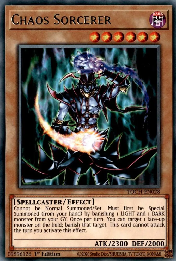 Chaos Sorcerer — Toon Chaos - Unlimited — Yu-Gi-Oh!