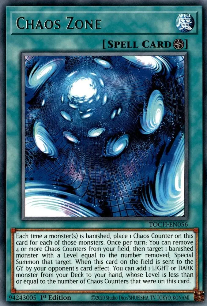 Chaos Zone — Toon Chaos - Unlimited — Yu-Gi-Oh!