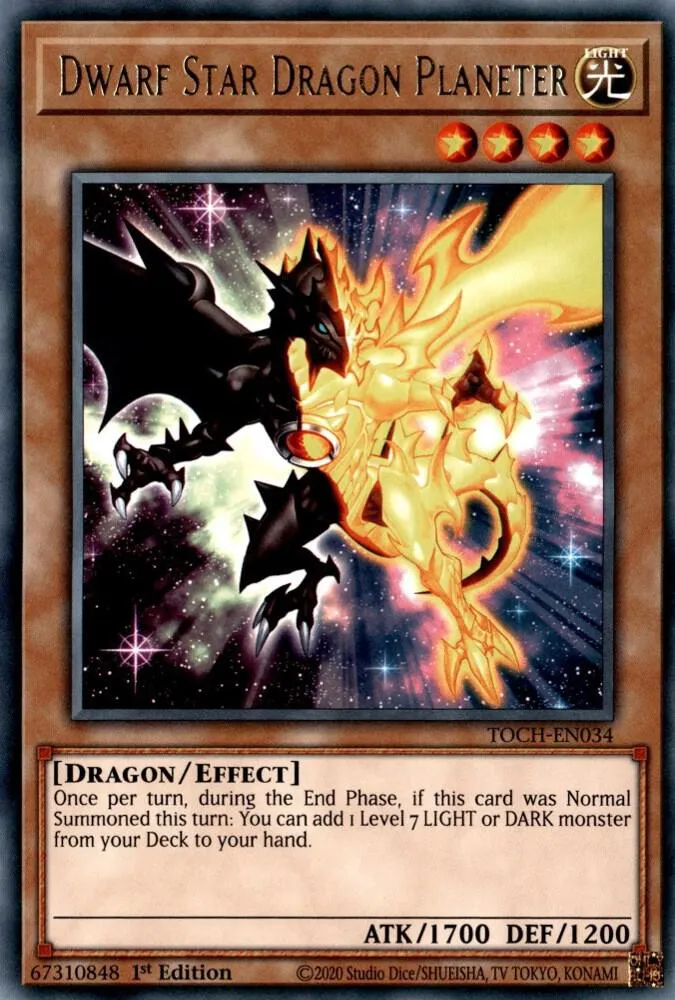 Dwarf Star Dragon Planeter — Toon Chaos - Unlimited — Yu-Gi-Oh!