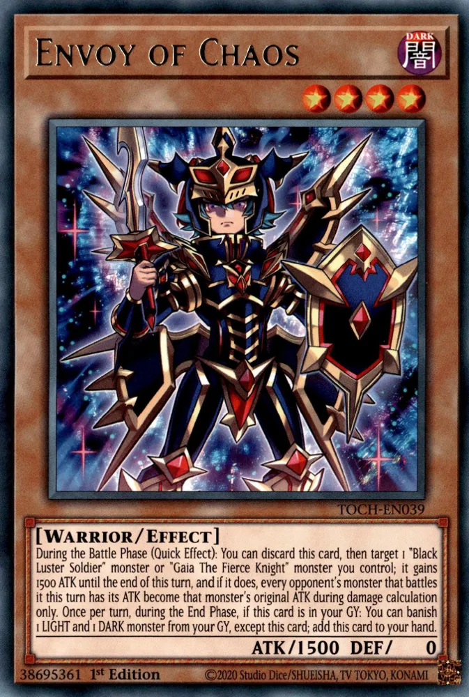 Envoy of Chaos — Toon Chaos — Yu-Gi-Oh!