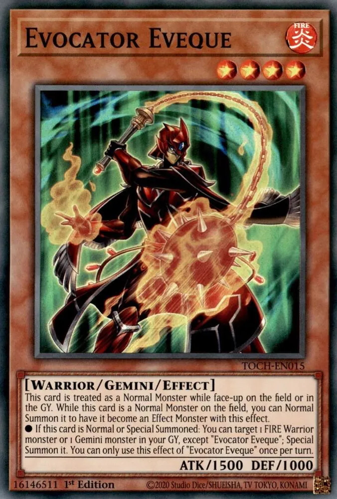 Evocator Eveque — Toon Chaos - Unlimited — Yu-Gi-Oh!