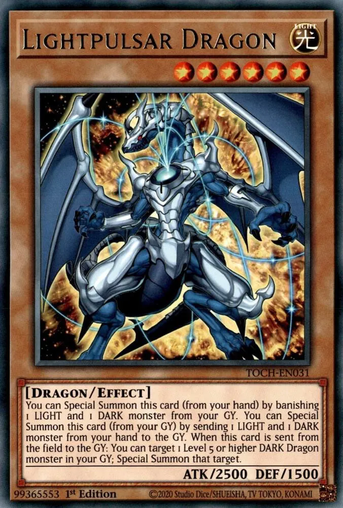Lightpulsar Dragon — Toon Chaos - Unlimited — Yu-Gi-Oh!
