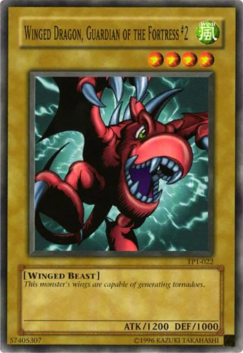 Winged Dragon, Guardian of the Fortress #2 — Tournament Pack 1 — Yu-Gi-Oh!