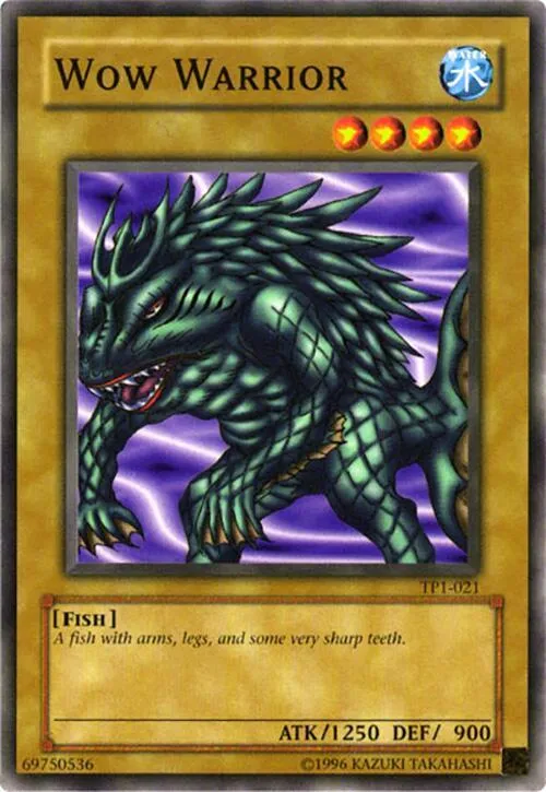 Wow Warrior — Tournament Pack 1 — Yu-Gi-Oh!