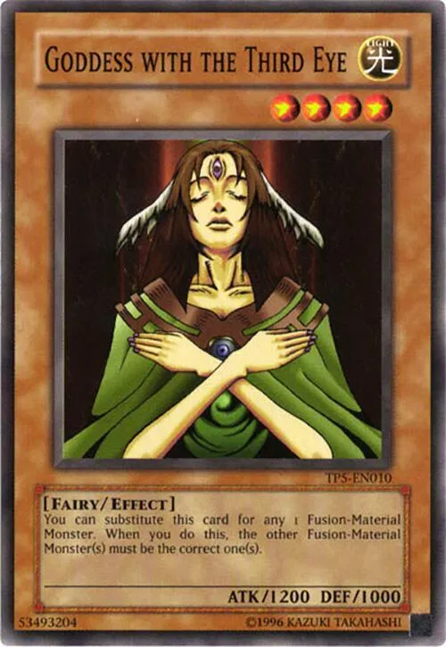 Goddess with the Third Eye — Tournament Pack 5 — Yu-Gi-Oh!
