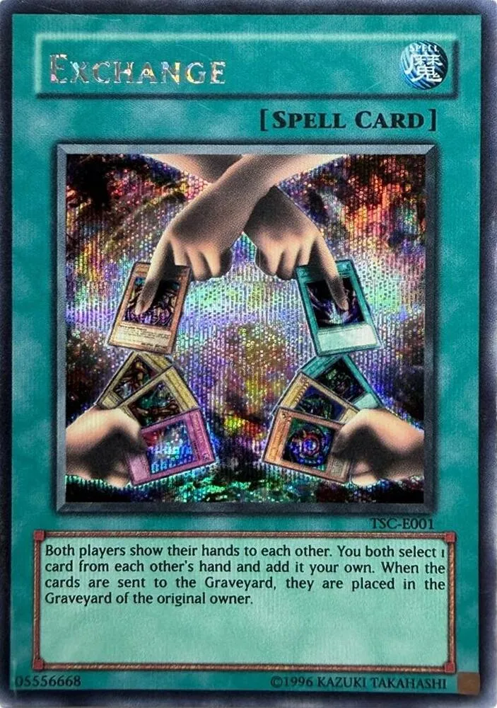 Exchange — The Sacred Cards — Yu-Gi-Oh!