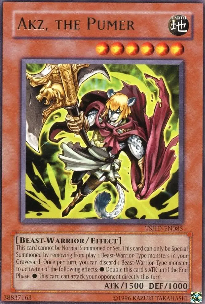 Akz, the Pumer — The Shining Darkness - Unlimited — Yu-Gi-Oh!