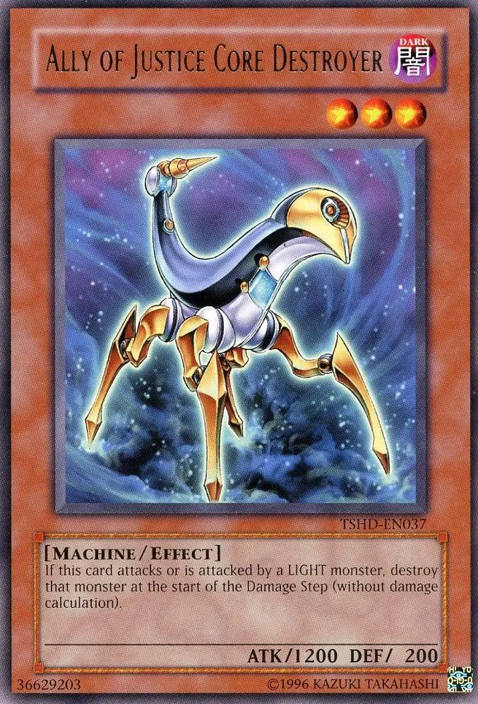 Ally of Justice Core Destroyer — The Shining Darkness - Unlimited — Yu-Gi-Oh!