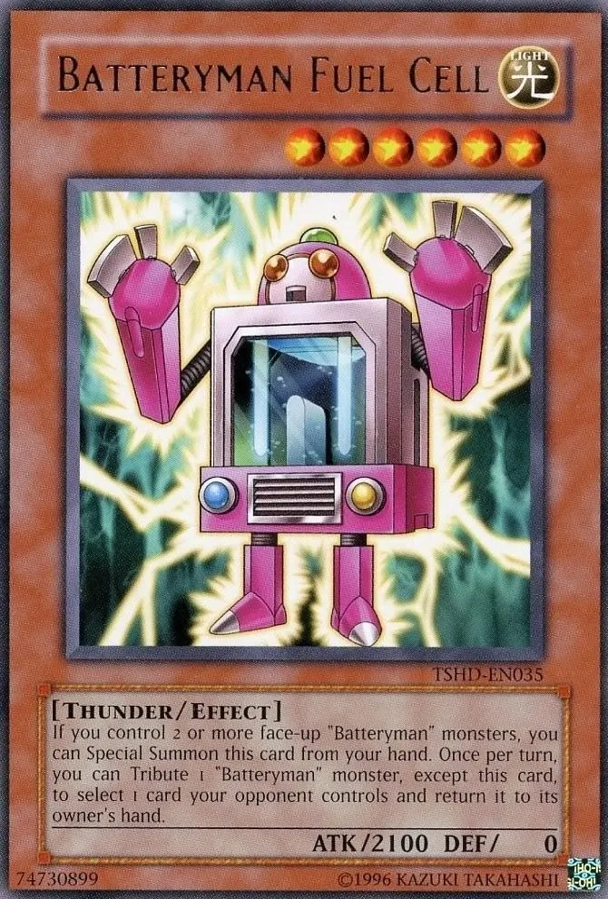 Batteryman Fuel Cell — The Shining Darkness - Unlimited — Yu-Gi-Oh!