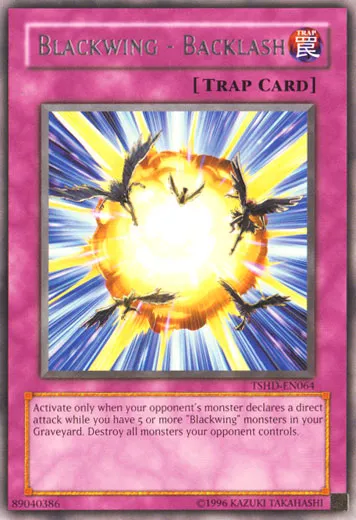 Blackwing - Backlash — The Shining Darkness - Unlimited — Yu-Gi-Oh!
