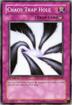 Chaos Trap Hole — The Shining Darkness - Unlimited — Yu-Gi-Oh!