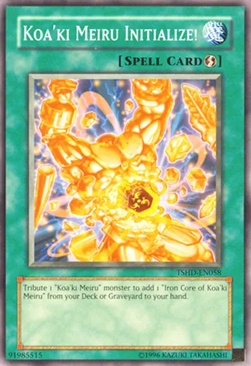 Koa'ki Meiru Initialize! — The Shining Darkness - Unlimited — Yu-Gi-Oh!