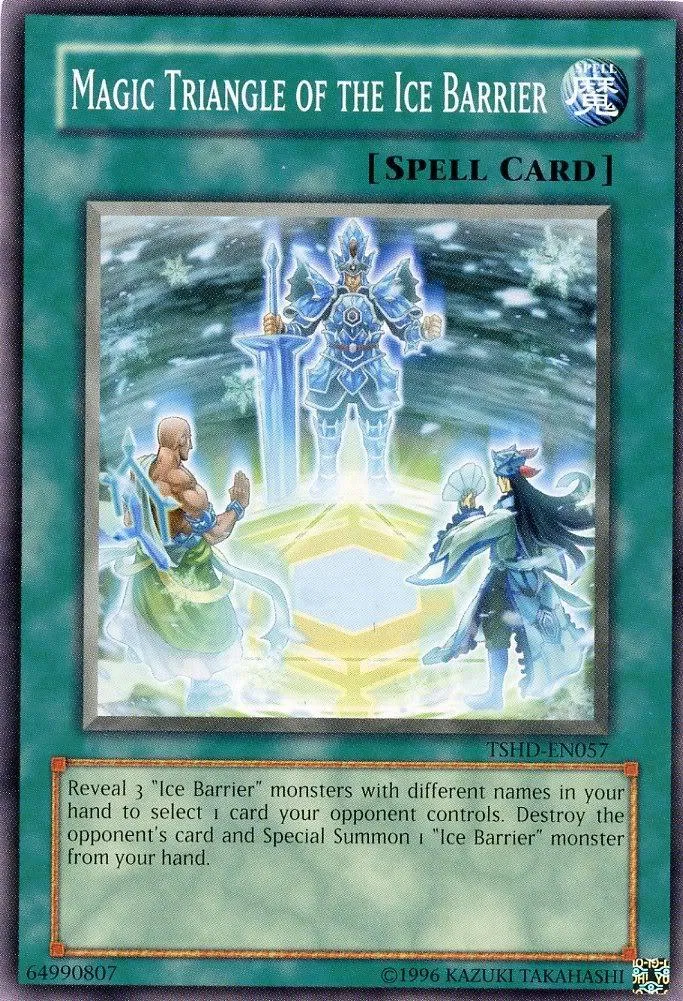 Magic Triangle of the Ice Barrier — The Shining Darkness - Unlimited — Yu-Gi-Oh!